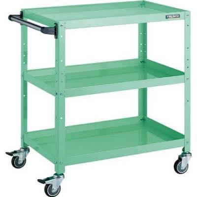 TRUSCO(トラスコ中山):ラビットワゴン 700X450 ハンドル付 ウレタン