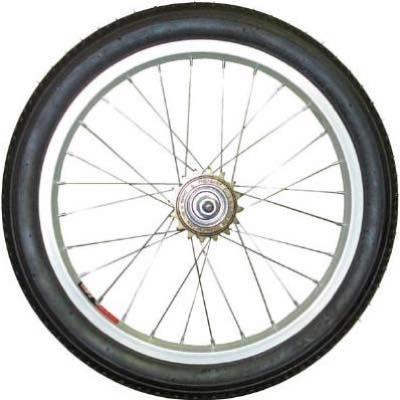 TRUSCO(トラスコ中山):THR5503用ノーパンクタイヤ後輪右用 THR-5503TIRE-RR オレンジブック 8185203