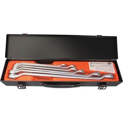 ロブテックス:メガネレンチ6丁セット ISO OWISO 両口めがねレンチ OW オレンジブック 8187223