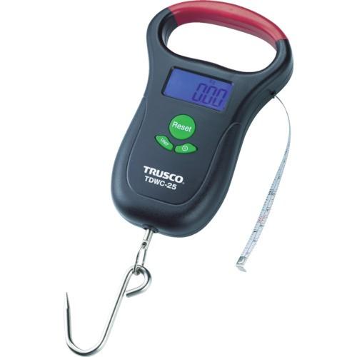 TRUSCO(トラスコ中山):デジタル吊りばかり 50kg TDWC-50 オレンジブック 8364774