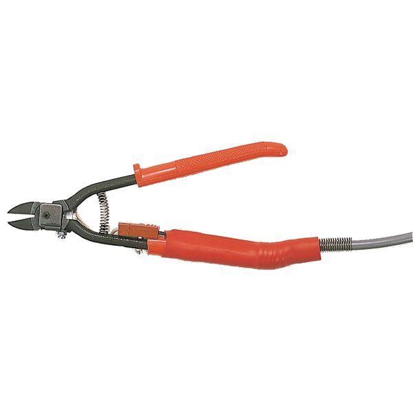 メリー:ヒートニッパ HT180-190 小径樹脂用 円状刃(バネ付) HT180