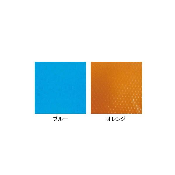 日本一掃 食事用エプロン 使いきりタイプ (50枚×12箱)ブルー 9123-5188 襟元の粘着テープで首周りの調節ができます (50枚入)ブルー