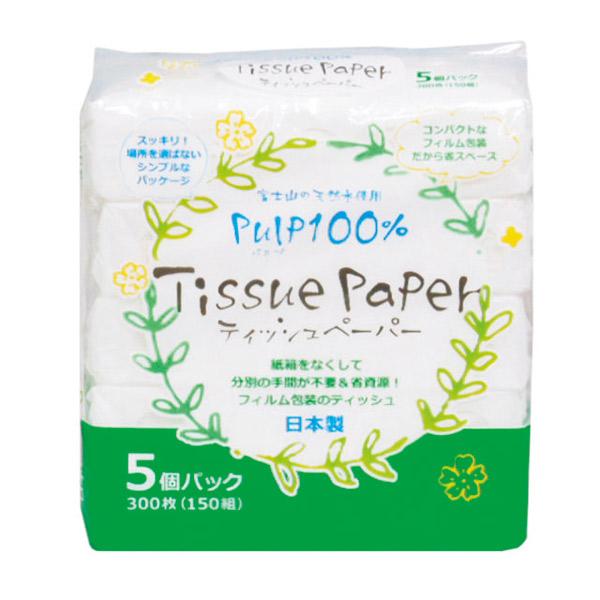イデシギョー ティッシュペーパー 150w5p