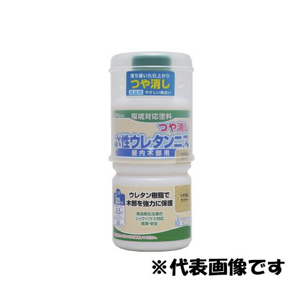 和信ペイント:水性ウレタンニス 300ML つや消しマホガニー 4965405161526 食品衛生法 低臭 木工 組立家具 木部 床 手すり｜cocoterracemore