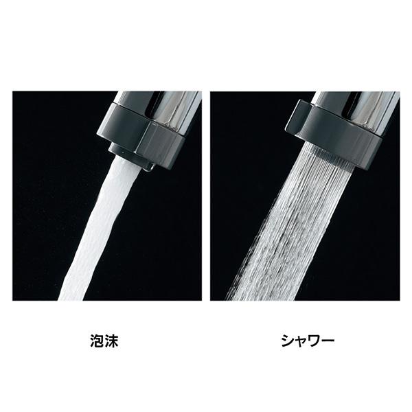 新品販売品 カクダイ(KAKUDAI):116-113K シングルレバー混合栓 シャワー #116-113K