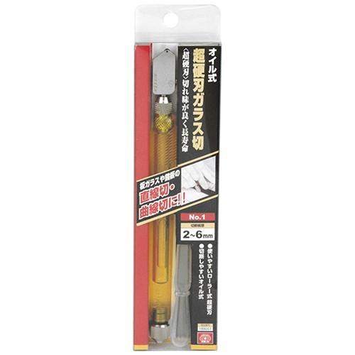 (ネコポス送料無料) SK11(エスケー11):オイル超硬ガラス切 NO.1 2-6MMヨウ 4977292189057|イチネンネット PayPayモール店|01