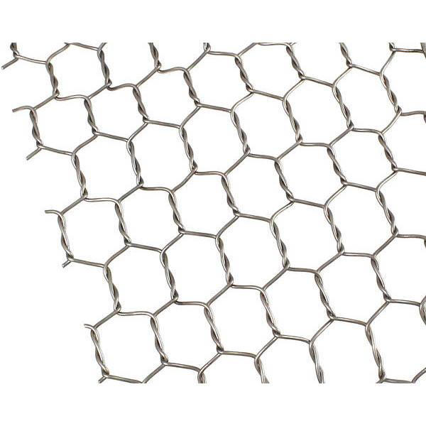 ハイロジック:亜鉛亀甲網 #18×16mm×910mm×30m巻 巻売 33983 材料 部品 金網