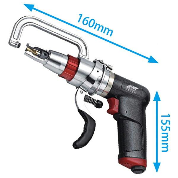 JTCオートツールズ:エアースポットドリル JTC3825A(メーカー直送品) JTC3825A SST 特殊工具 自動車 整備 メンテナンス 修理