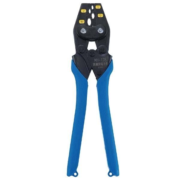 Mh 128 店 Mh 128diy 工具 イチネンネット 通販 マーベル ハンドプレス 絶縁被覆付閉端接続子用