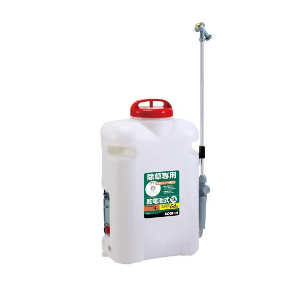 工進(KOSHIN):＜工進認定店＞背負い落下式電動除草剤散布機 10L ジョウロ型 JS-10(メーカー直送品) 消毒 除草 アルコール 電動｜cocoterracemore