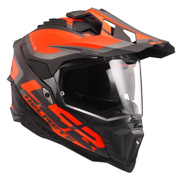 LS2 HELMETS:【国内正規品】EXPLORER F MATT BLACK ORANGE Lサイズ 407012152L｜cocoterracemore｜03