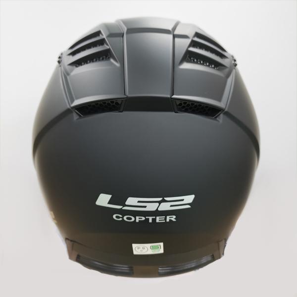 (あすつく) LS2 HELMETS:【国内正規品】COPTER MATT BLACK XLサイズ 12141805_9