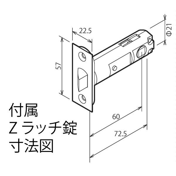 川口技研:TKレバーシリーズ (取替用) 表示錠 ゴールド バックセット60mm DT1-4M-MG 川口技研 取替レバーハンドル TKレバー｜cocoterracemore｜03