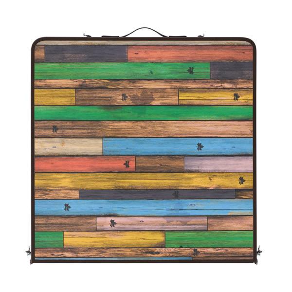 新品未開封 LOGOS Old Wooden 丸洗いダイニングテーブル LOGOS ロゴス(LOGOS) Old Wooden 丸洗い ダイニングテーブル