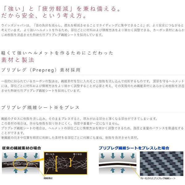 ＼ポイント5倍！5/25まで／(あすつく) WINS(ウインズ):A-FORCE RS typeC カーボン L NK576078の画像