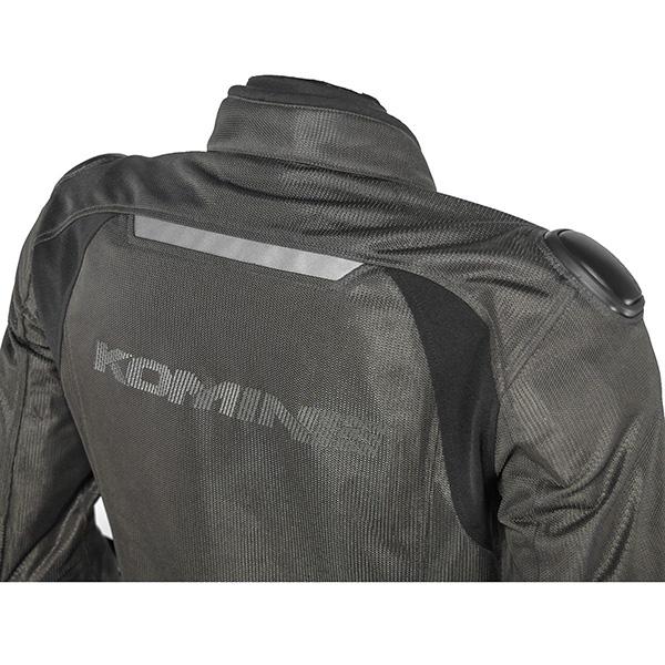 KOMINE(コミネ):JK-147 プロテクトストリートメッシュジャケット Black