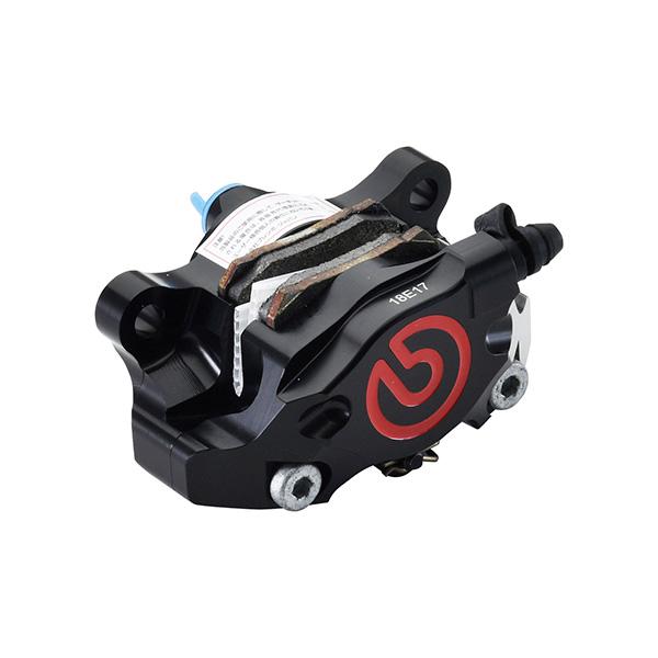 Brembo(ブレンボ):GP2-CR CNC 2P リアキャリパー ブラックアルマイト レッドロゴ 120.A441.30｜cocoterracemore｜02