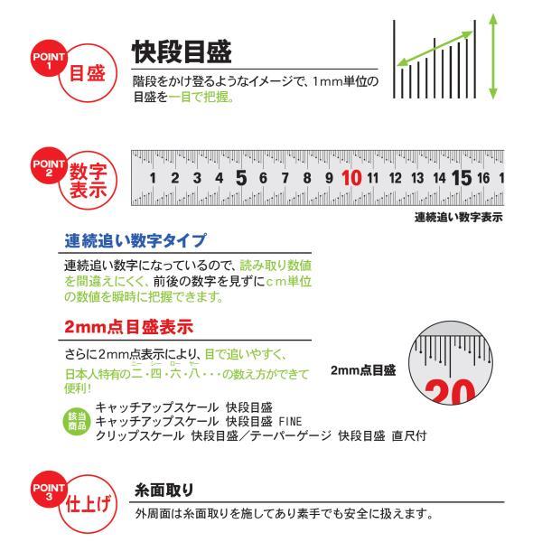 新潟精機:クリップスケール快段目盛 15cm SVC-15KD 測定 計測 SK 直尺 SVC-15KD｜cocoterracemore｜03