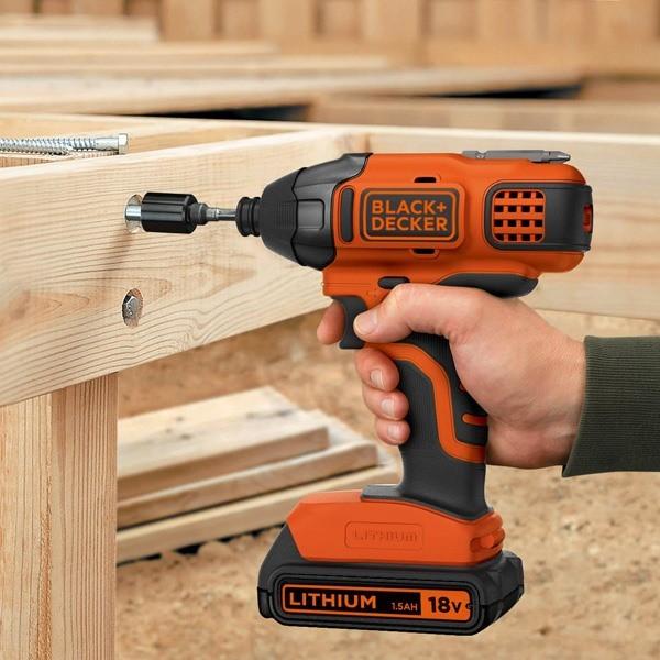 (あすつく) BLACK&DECKER(ブラックアンドデッカー):18Vコードレスインパクトドライバー (バッテリー1個付き) BPCI18K1JP｜cocoterracemore｜04