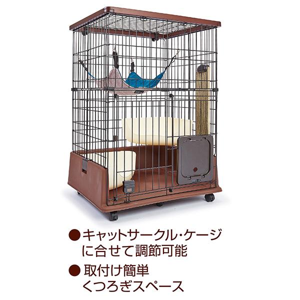 ペティオ:猫用 necocoキャットハンモック ワッフル＆ニット クラシックカラー 4903588267437 Petio｜cocoterracemore｜06