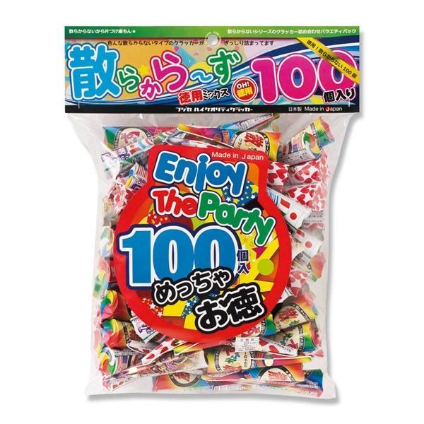 フジカ 1袋 100個入 クラッカー 特用mixチラカラーズ クラッカー パーティ グッズ お祝い クラッカー Icn Smj イチネンネットmore 通販 Yahoo ショッピング