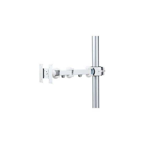 サンワサプライ:支柱取付け液晶モニタアーム CR-LA354 モニタアーム CR-LA354