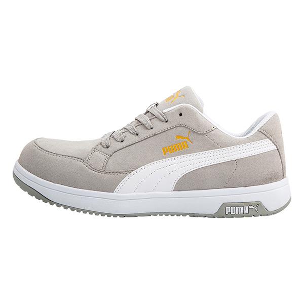 ＼ポイント11倍！5/6まで／(あすつく) PUMA(プーマ):ヘリテイジ エアツイスト2.0 ロー グレー 26cm 64.218.0 PUMA SAFETY 安全靴 作業靴_3