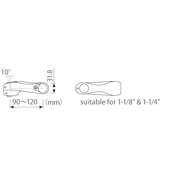 iTM X-One ステム 100mm ITM X-Oneのハンドル・ステム・シートポストが激安！｜ロード