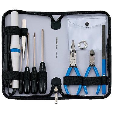 HOZAN(ホーザン):工具セット S-34-230 手提げタイプの(230V) 10点 S-34-230