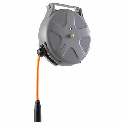 (在庫有)　TRIENS(三協リール):エアホースリール ウレタンホース SHS-210A 4571255131987 エアーホースリール()1/4