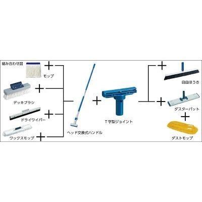 TRUSCO(トラスコ中山):ＴＲＵＳＣＯ モップ Ｋ-Ｅ８-２６０ 白色 K-E8