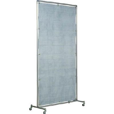 吉野:火花用衝立アルミパイプ 1×2 単体キャスター YS-12SC-A(メーカー直送品) オレンジブック 3528651