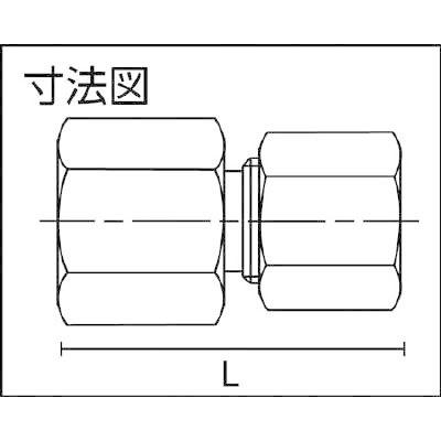 ASOH(アソー):内ネジリングジョイント PT1/2XΦ12 RF-1412 内ネジリングジョイント (1個)  オレンジブック 4068611｜cocoterracemore｜03