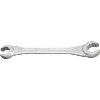HAZET(ハゼット):両口フレアナットレンチ 24X27mm 612-24X27 両口フレアナットレンチ (1丁) オレンジブック