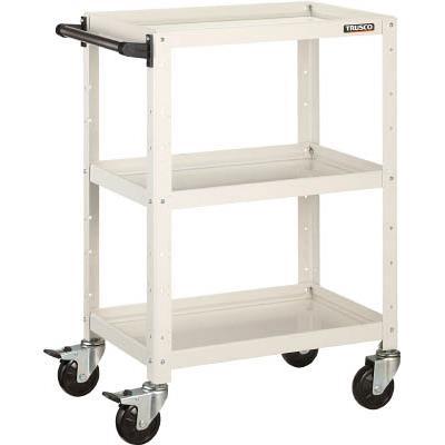 TRUSCO(トラスコ中山):バーディワゴン 750X500 引出付 W色 BDW-973V-W オレンジブック 4501730