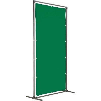 TRUSCO(トラスコ中山):ＴＲＵＳＣＯ　溶接遮光フェンス　２０２０型単体固定足　深緑 YFAK-DG(メーカー直送品) オレンジブック