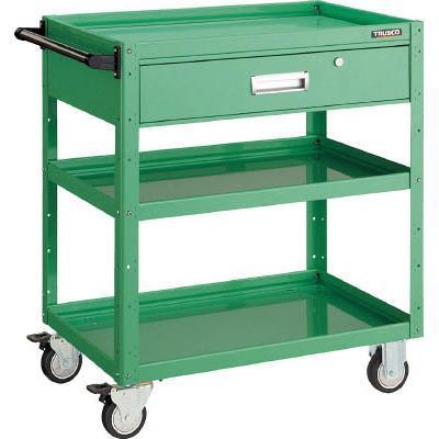 TRUSCO(トラスコ中山):イーグルワゴン 750X500 深型1段引出付 ウレタン W色