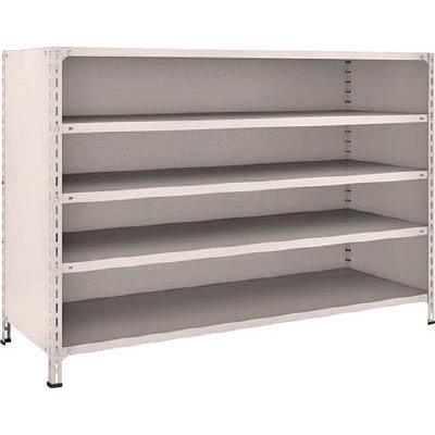 TRUSCO(トラスコ中山):スチールラック軽量棚背板・側板付 W1800XD600X1200 5段 46W-25(メーカー直送品) オレンジブック