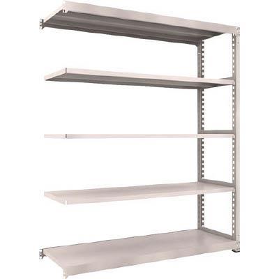 TRUSCO(トラスコ中山):M3型中量棚 1800X571XH2100 5段 連結 ネオグレー M3-7665B(メーカー直送品) オレンジブック