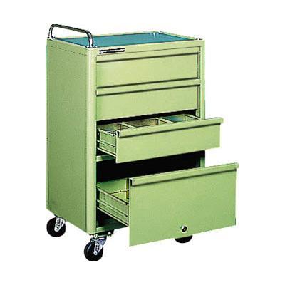 濱田プレス工藝:メリックス ツールワゴン HW-M4 オレンジブック 5118468