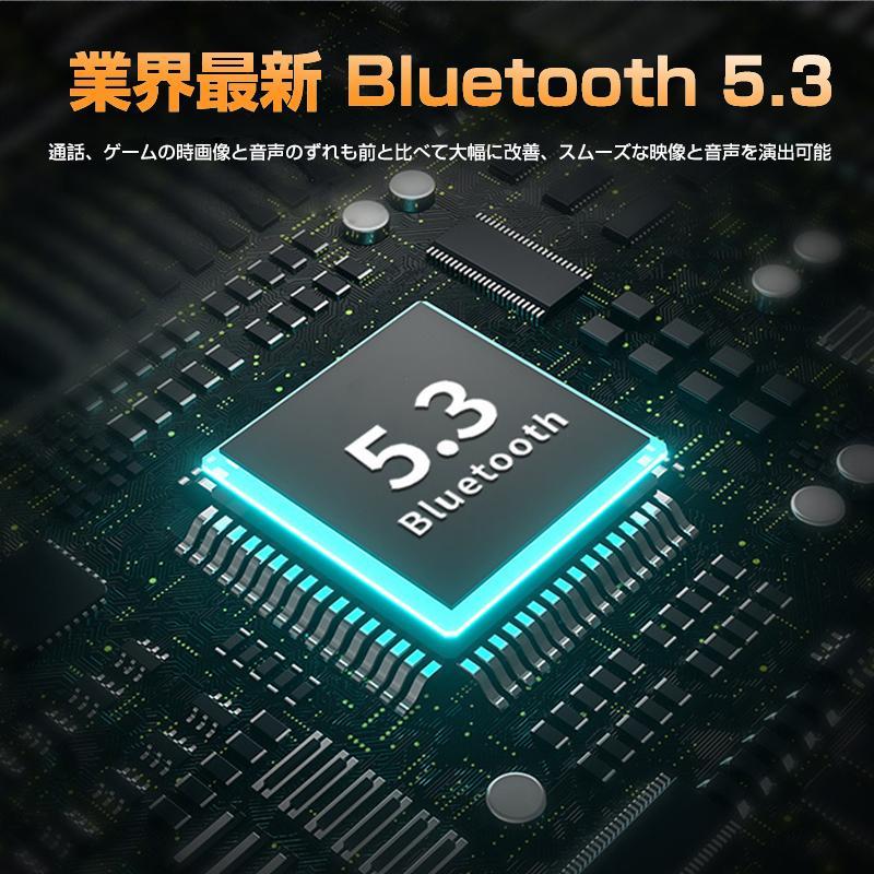 【2023最新版・Bluetooth5.3】Bluetooth イヤホン ワイヤレスイヤホン iPhone 14 ワイヤレスイヤホン ブルートゥース イヤホン Hi-Fi高音質 LED残量表示｜cocoto-case｜11