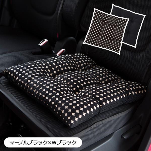 シートクッション 45 45cm 車 座布団 洗える かわいい おしゃれ 日本製 ドット柄 かわいいカー雑貨のお店ココトリコ 通販 Yahoo ショッピング