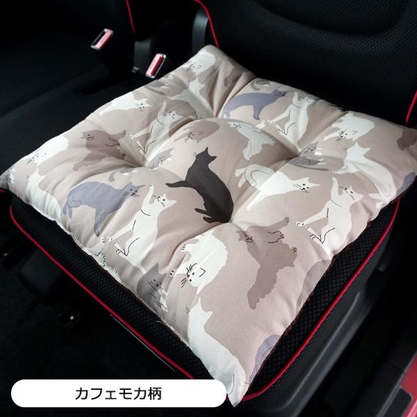 シートクッション】45×45cm 車 座布団 洗える かわいい おしゃれ 日本