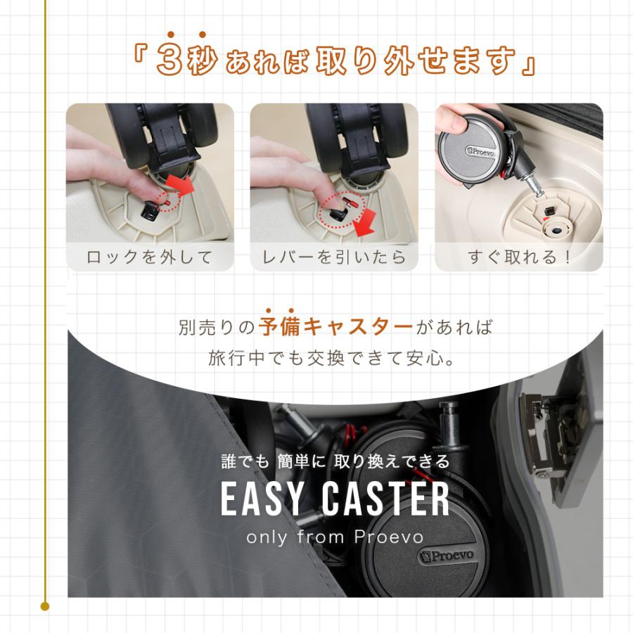 PROEVO スーツケース キャリーケース Sサイズ s 機内持ち込み フロント
