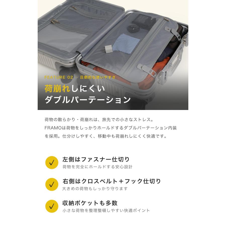 PROEVO スーツケース キャリーケース S M L フレームタイプ 大型 大