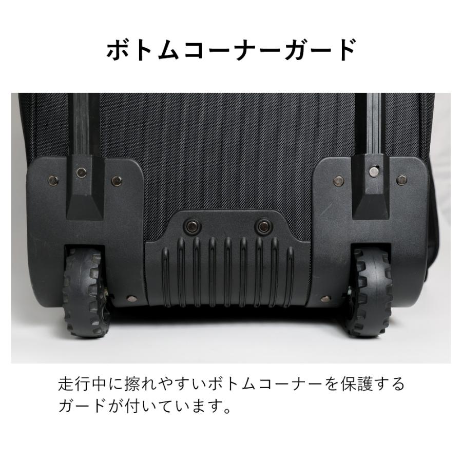 ボストンキャリー アウトドア キャリーケース ボストンバッグ 防水 2層式 大容量 レジャー キャンプ 釣り 部活 スポーツ 旅行 Lサイズ 大型 受託手荷物の画像