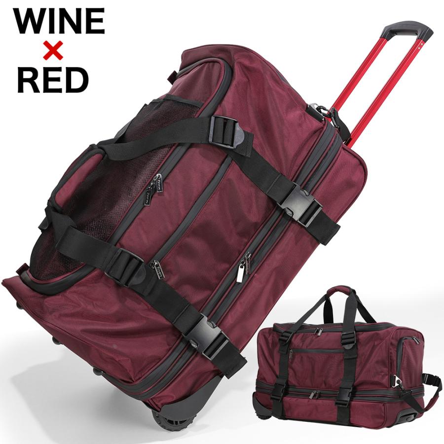 PROEVO ボストンキャリー アウトドア キャリーケース ボストンバッグ