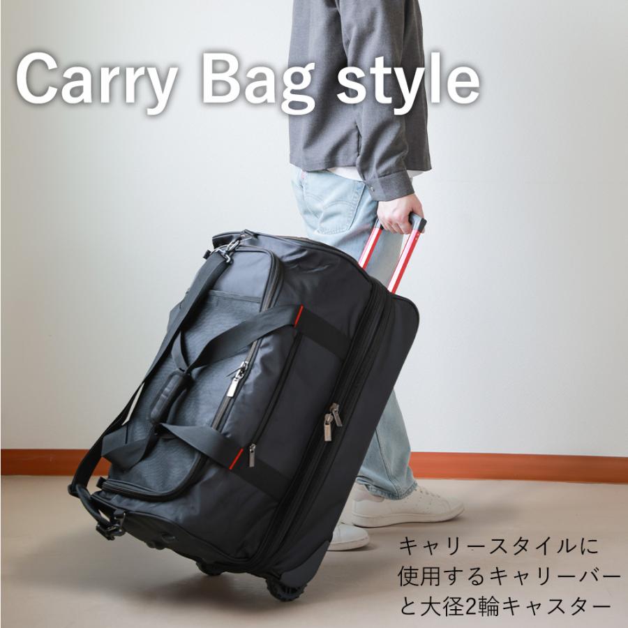 PROEVO ボストンキャリー ボストンバッグ L Lサイズ 大容量 旅行