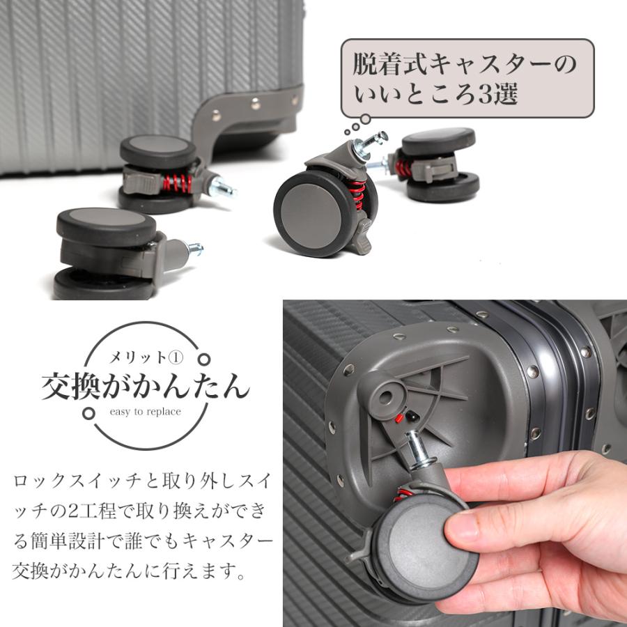スーツケース キャリーケース S M Lサイズ アルミ 超静音 着脱式キャスター ストッパー付き ダイヤル式TSA ビジネス カッコいい 丈夫 海外 旅行 かばん 爆買 | PROEVO | 20