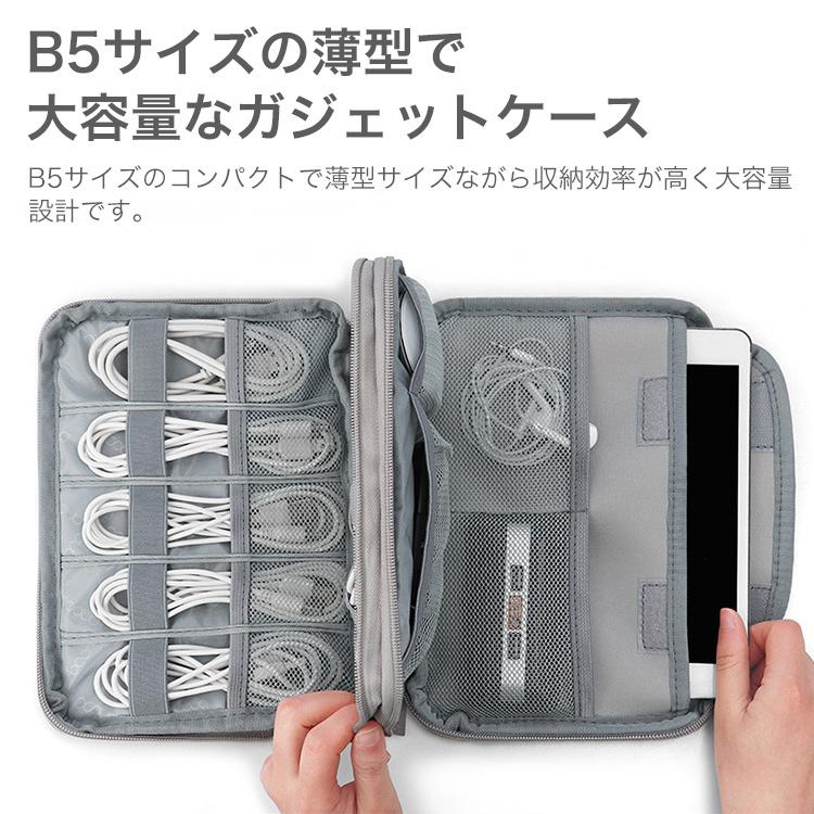 ガジェットポーチ ガジェットケース 小型タブレット 軽量 薄型 マルチ ポーチ ケース 小物入れ スマホ モバイルバッテリー ケーブル 収納 旅行 出張 Tb003 Bn D002 Coco Tripヤフー店 通販 Yahoo ショッピング